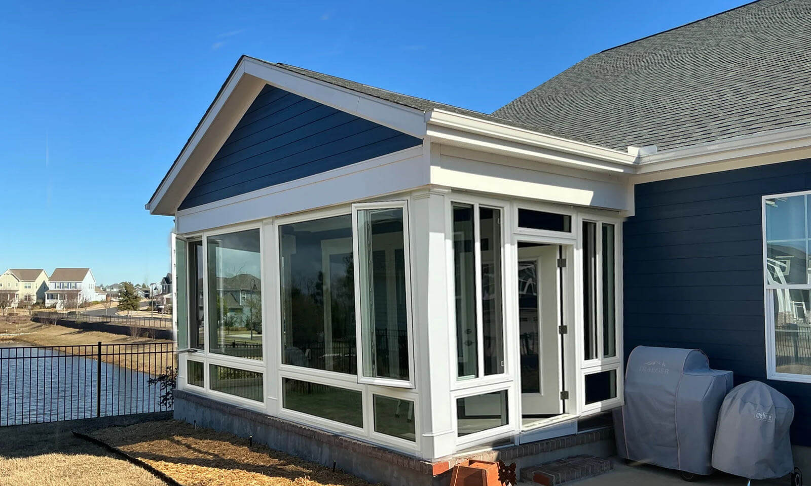 Completed sunroom project